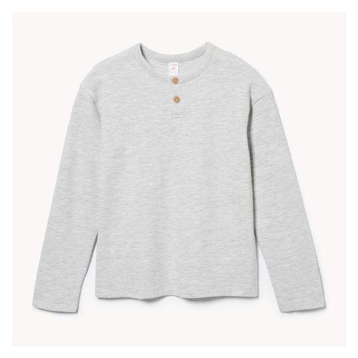 Kid Boys' Henley Long Sleeve